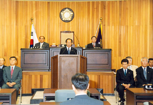 제4대의회 개원식(2002.7.3) - 1