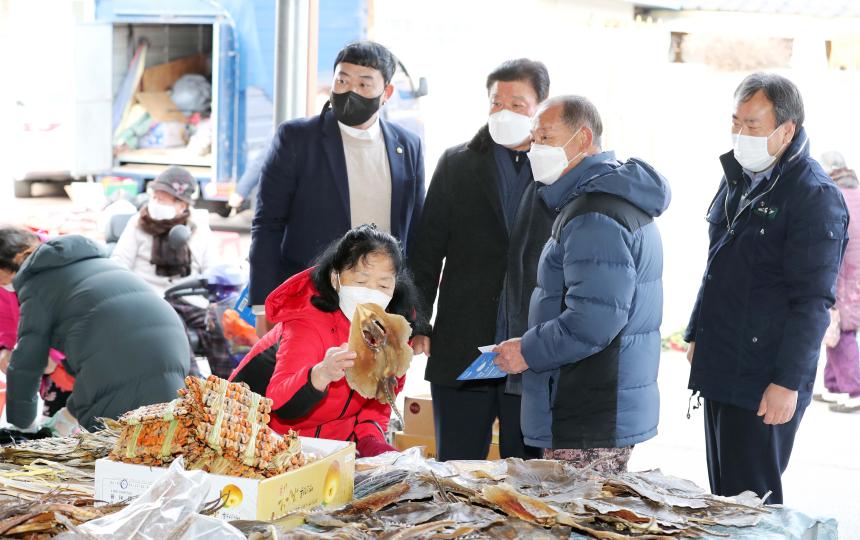 설명절 맞이 안의전통시장 방문