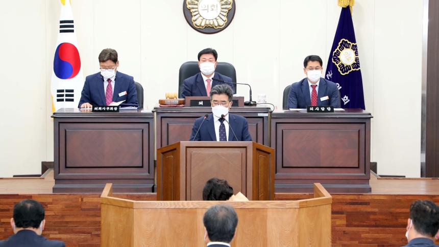 제263회 제1차 정례회 개회