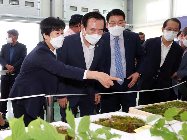 산양삼 간이경매장 개장식 - 4