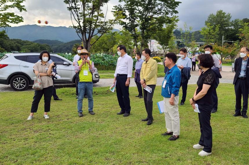 산삼축제 행사최종준비상황 합동현장점검 - 3