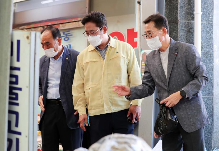 추석명절맞이 지리산함양시장 방문 - 2
