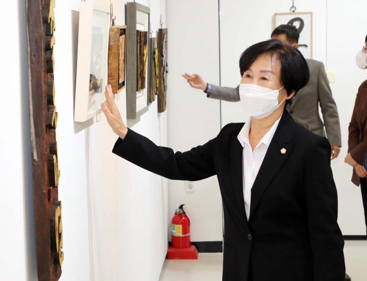 제1회 한국서각협회 함양지부전 개막식 - 7