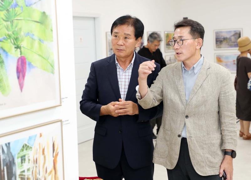 IWS한국 세계수채화 함양비엔날레 개막식 - 7