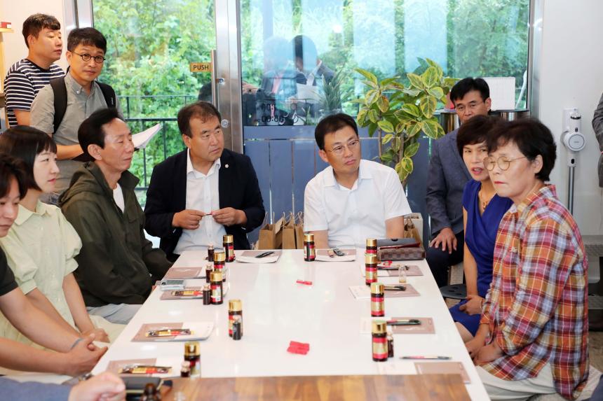 함양농식품 미국 수출 선적식 - 2