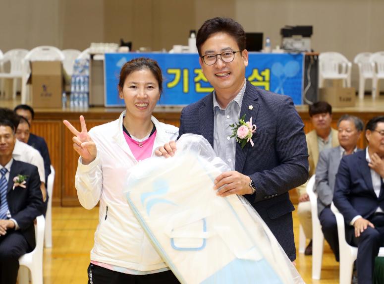 제5회 함양군수배 배드민턴대회 개회식 - 5