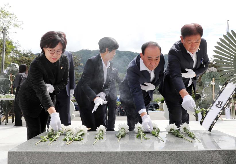 함양군 양민희생자 추모식 - 5