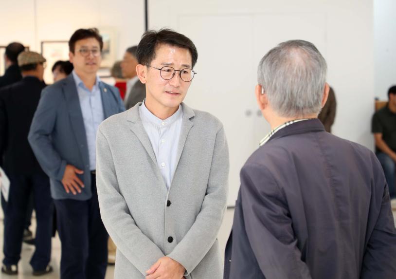 제4회 나이테 회원전 개막식 - 2