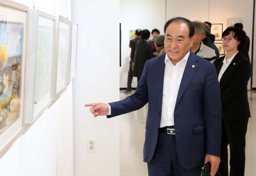 제4회 나이테 회원전 개막식 - 4