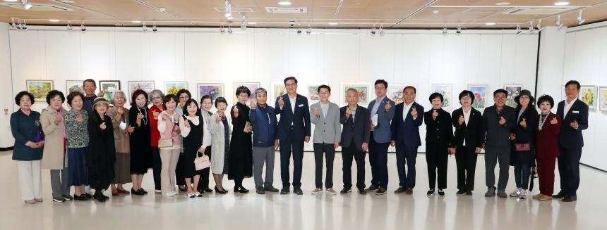 제4회 나이테 회원전 개막식