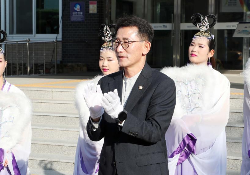 제62회 함양군민체육대회 성화 인계식 - 5
