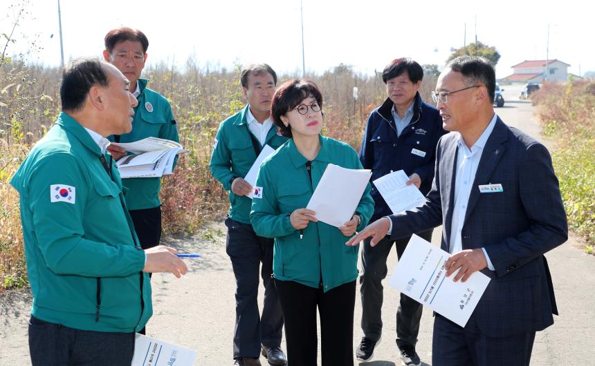 제278회 함양군의회 임시회 현장점검