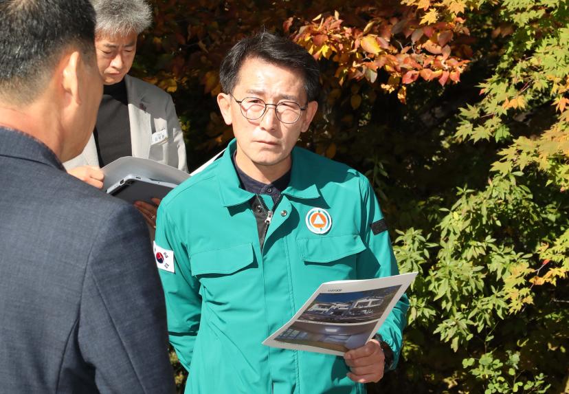 제278회 함양군의회 임시회 현장점검 - 4