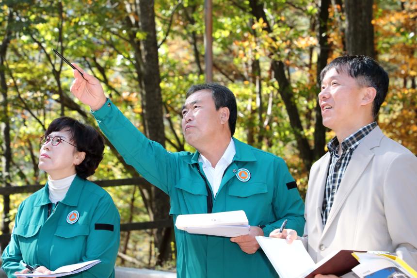 제278회 함양군의회 임시회 현장점검 - 5