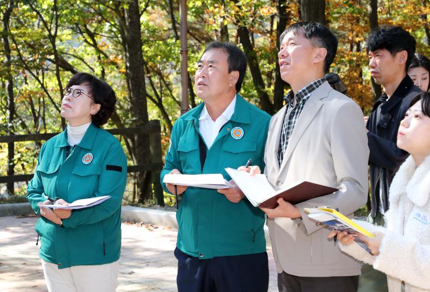 제278회 함양군의회 임시회 현장점검 - 6