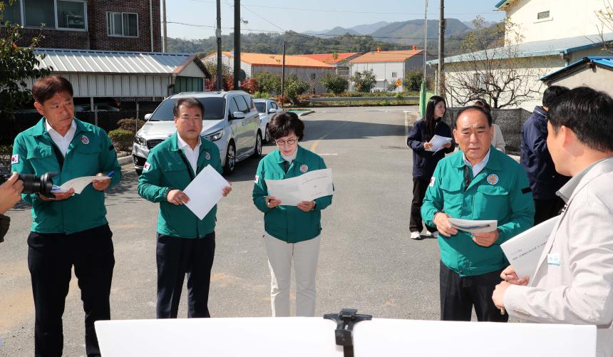 제278회 함양군의회 임시회 현장점검 - 11