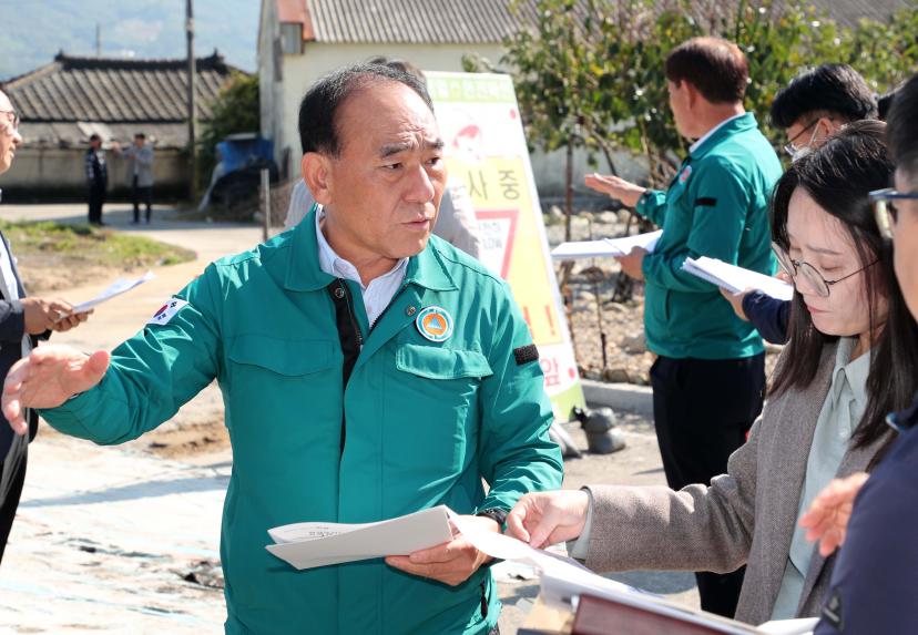 제278회 함양군의회 임시회 현장점검 - 14