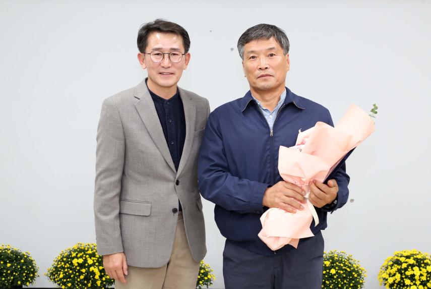 국화분재 재배기술 교육 수료식 - 3