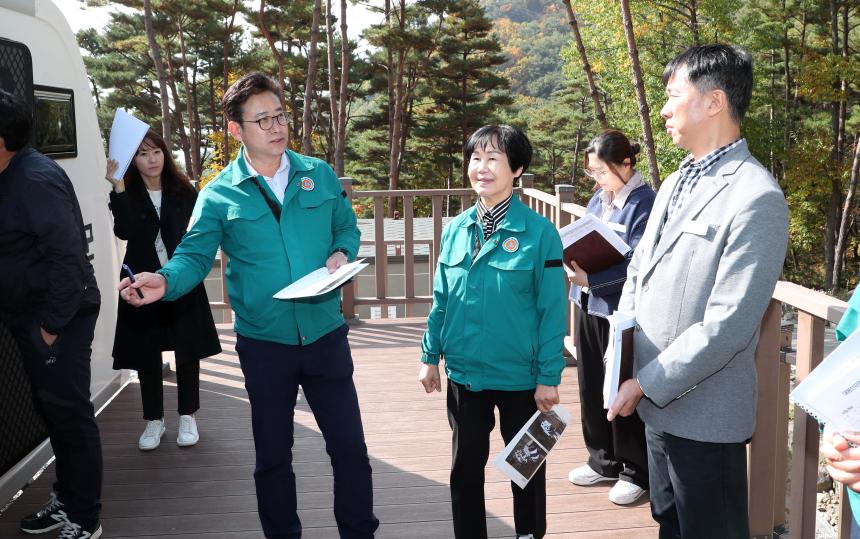 제278회 함양군의회 임시회 현장점검 - 13