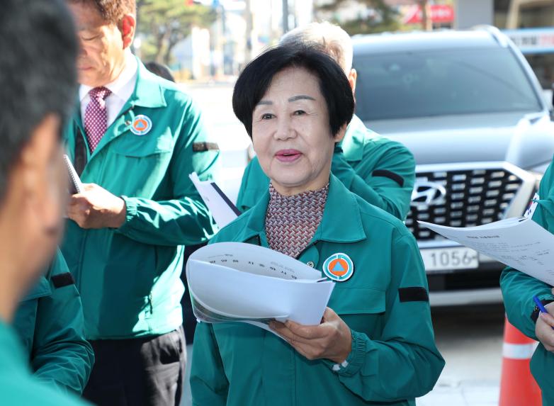 제278회 함양군의회 임시회 현장점검 - 3
