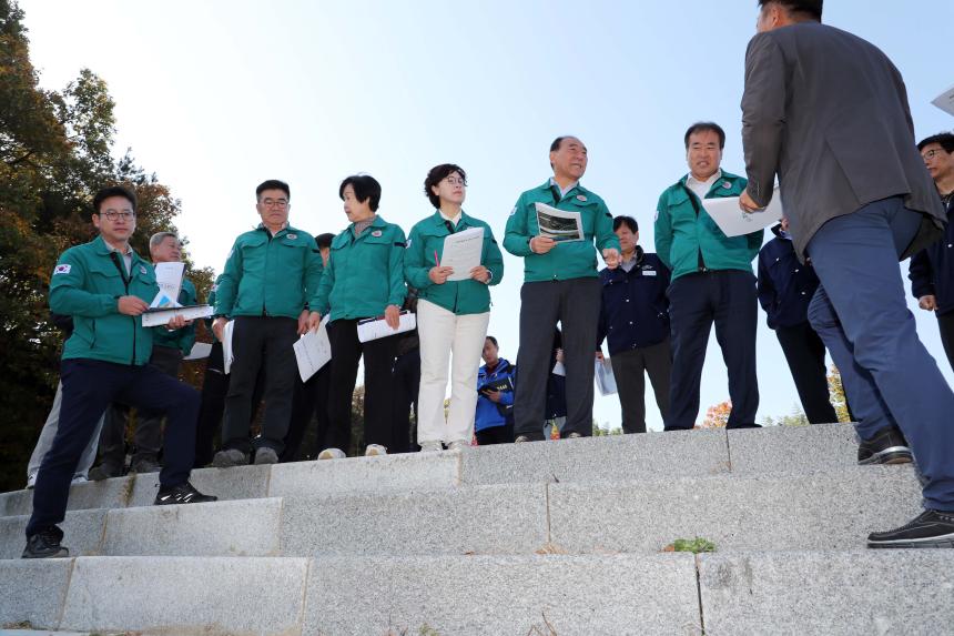 제278회 함양군의회 임시회 현장점검 - 9