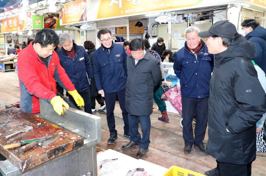 설맞이 지리산함양시장 방문