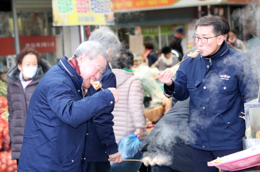 설맞이 지리산함양시장 방문 - 9