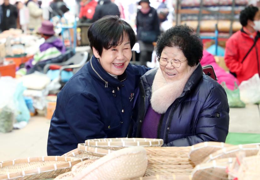 설맞이 지리산함양시장 방문 - 10