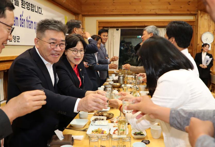 국제교류도시 우호교류대표단 함양산삼축제 방문 환영만찬 - 4