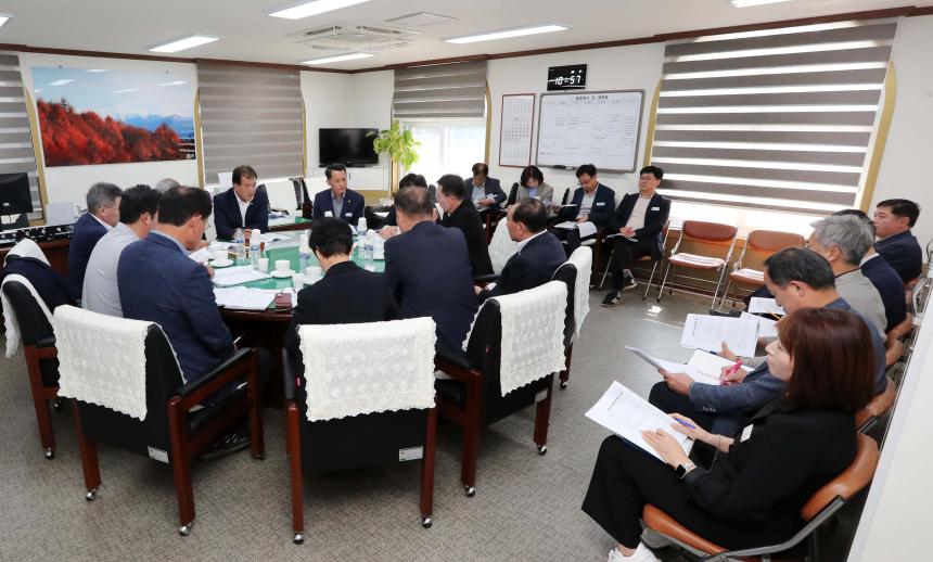 함양군의회 정기간담회 - 1