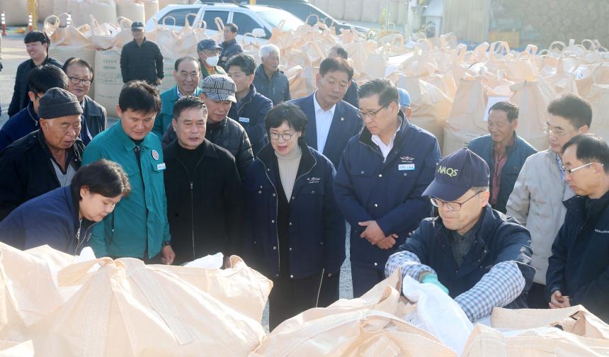 2024년산 공공비축미 건조벼 매입장 방문 - 3