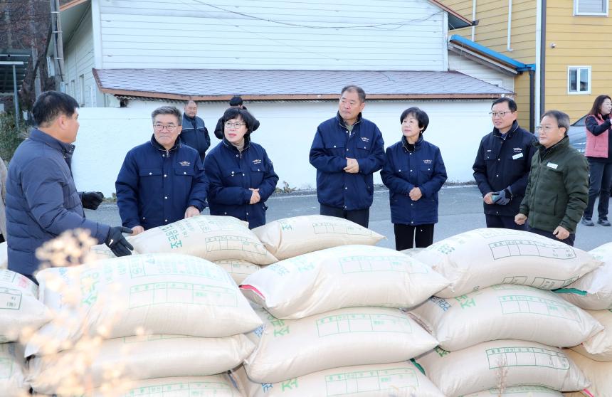 2024년산 공공비축미 건조벼 매입장 방문 - 1