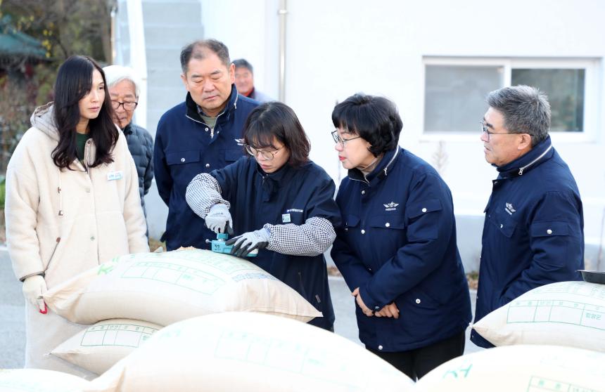 2024년산 공공비축미 건조벼 매입장 방문 - 4