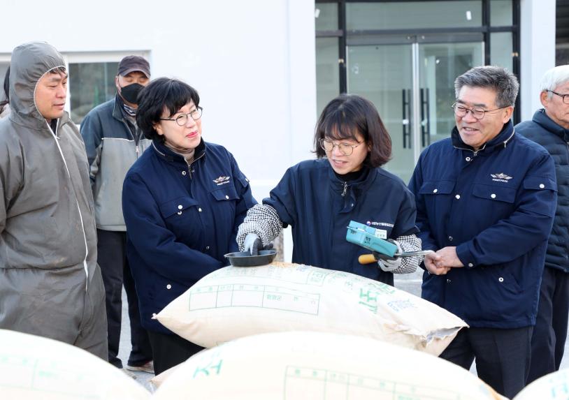 2024년산 공공비축미 건조벼 매입장 방문 - 5