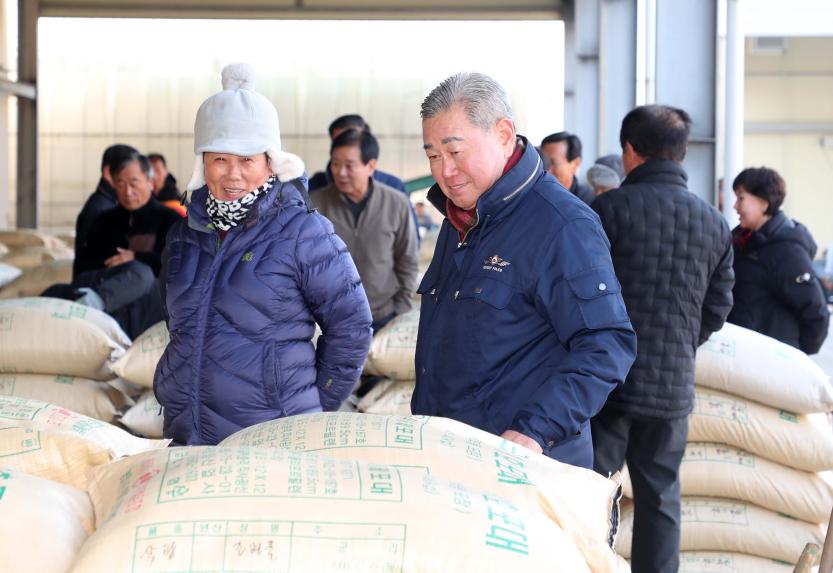 2024년산 공공비축미 건조벼 매입장 방문 - 3