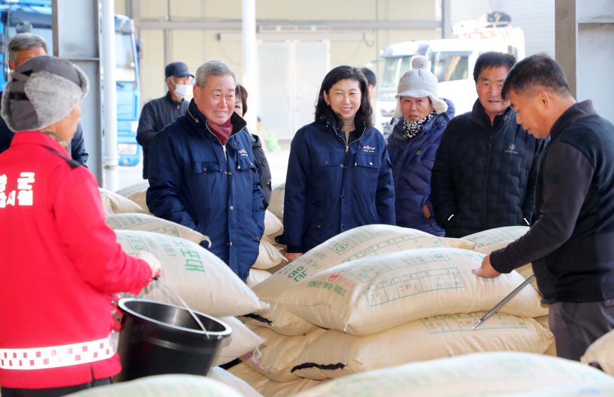 2024년산 공공비축미 건조벼 매입장 방문 - 4