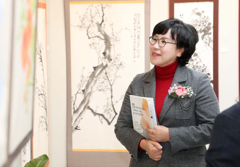 함양문화원 실적보고회 및 수강생 작품 전시 발표회 - 12