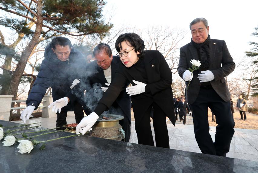 2025년 충혼탑 참배