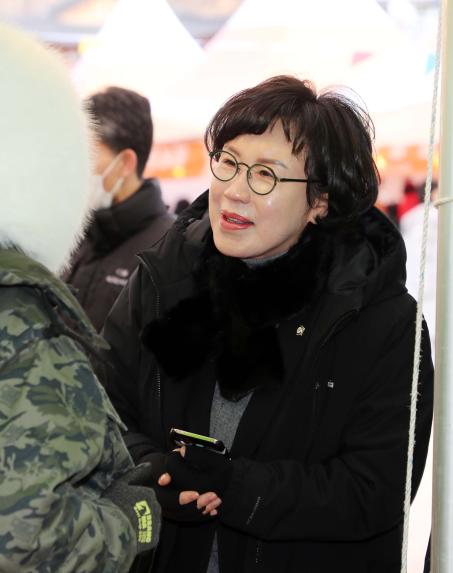 제9회 지리산함양고종시곶감축제 판매장 격려방문 - 2