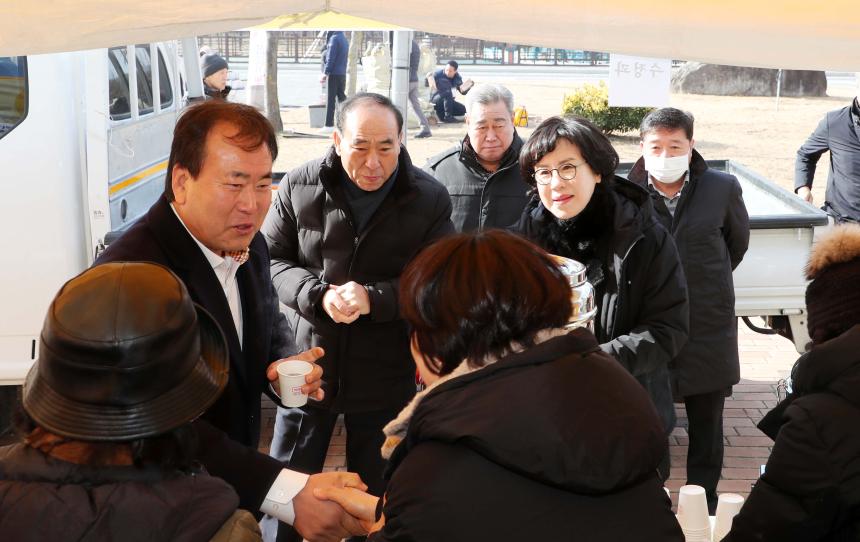 제9회 지리산함양고종시곶감축제 판매장 격려방문 - 4