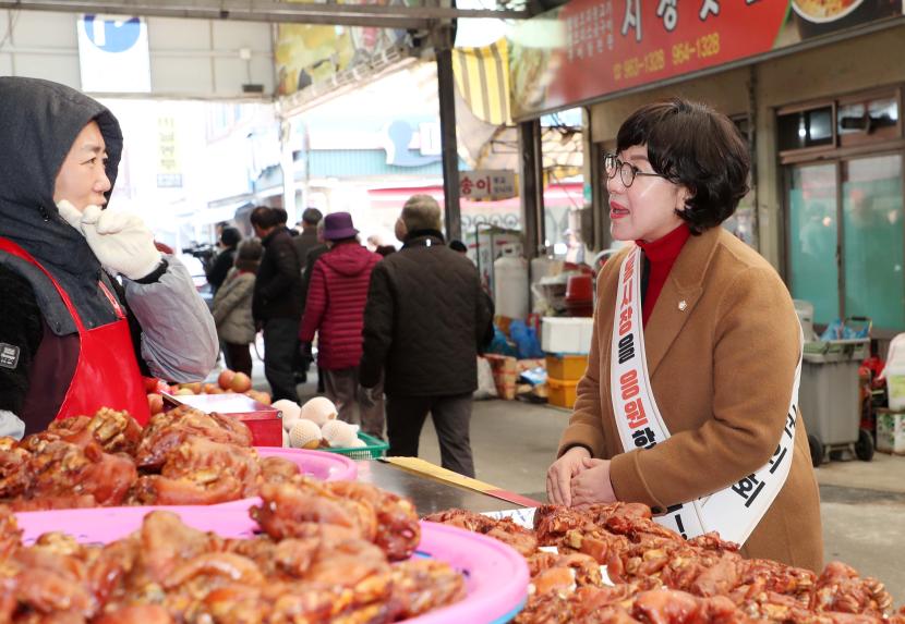 설 맞이 지리산합양시장 방문 - 4