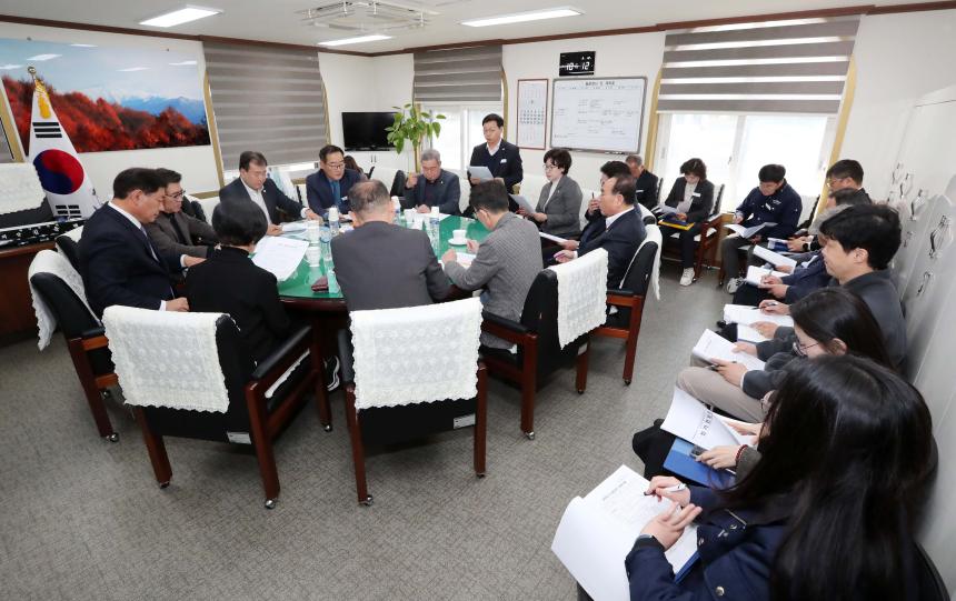 함양군의회 정기간담회 - 1