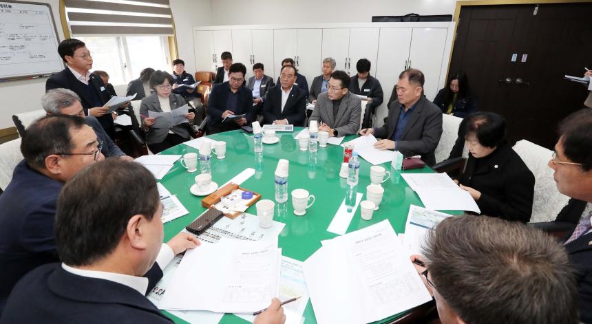 함양군의회 정기간담회 - 2