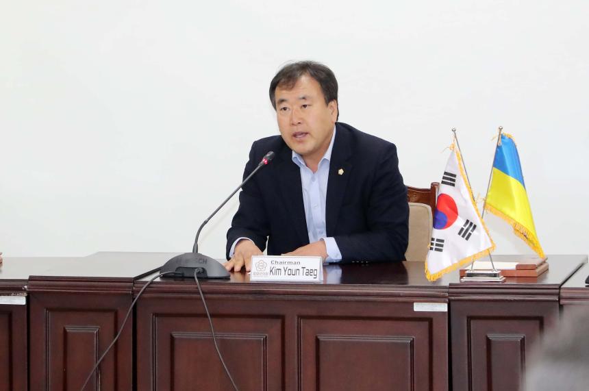 우크라이나 대표단 함양군의회 방문 - 8