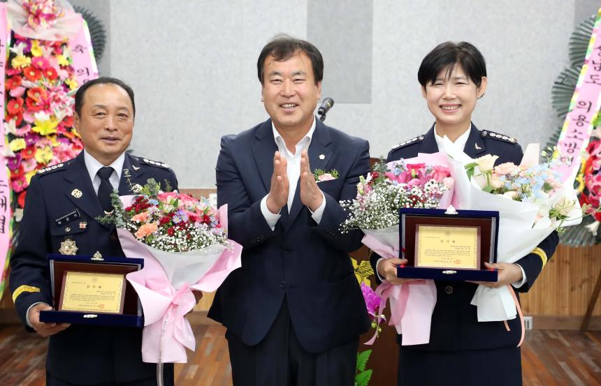 함양소방서 의용소방대 연합회장 이취임식 - 3