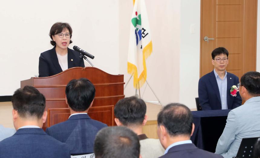 제40대 장운식 휴천면장 취임식 - 5
