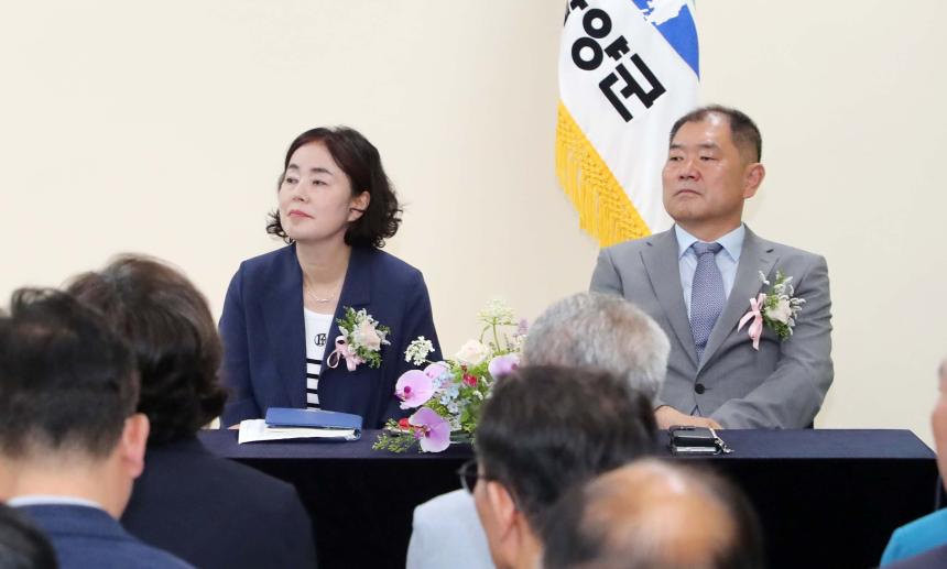 제38대 박윤분 지곡면장 취임식 - 2