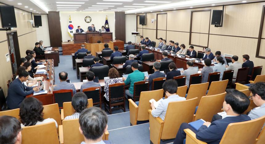 제293회 함양군의회 임시회 제1차 본회의 - 2