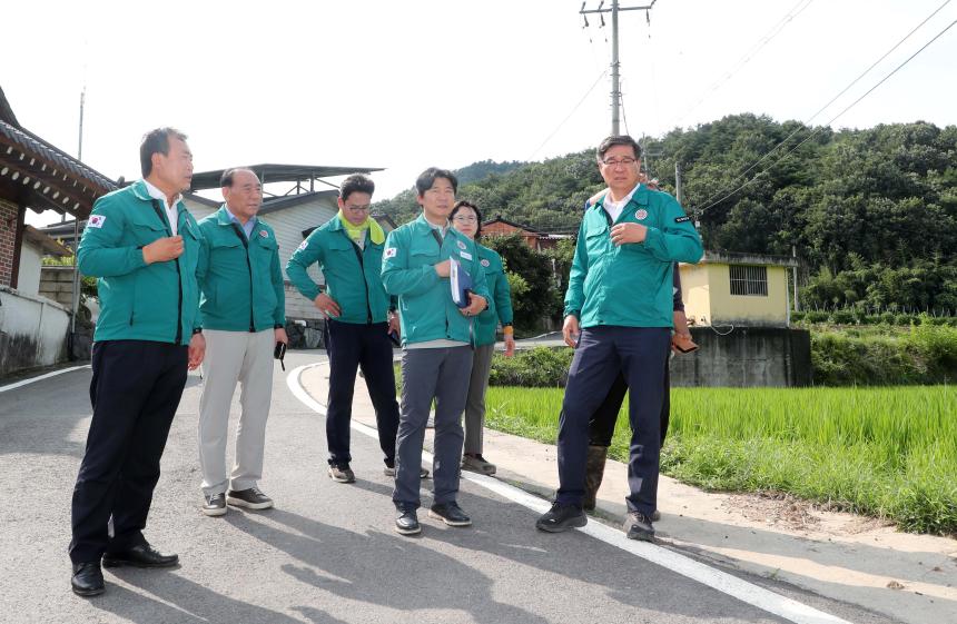 집중호우 수해현장방문 - 3