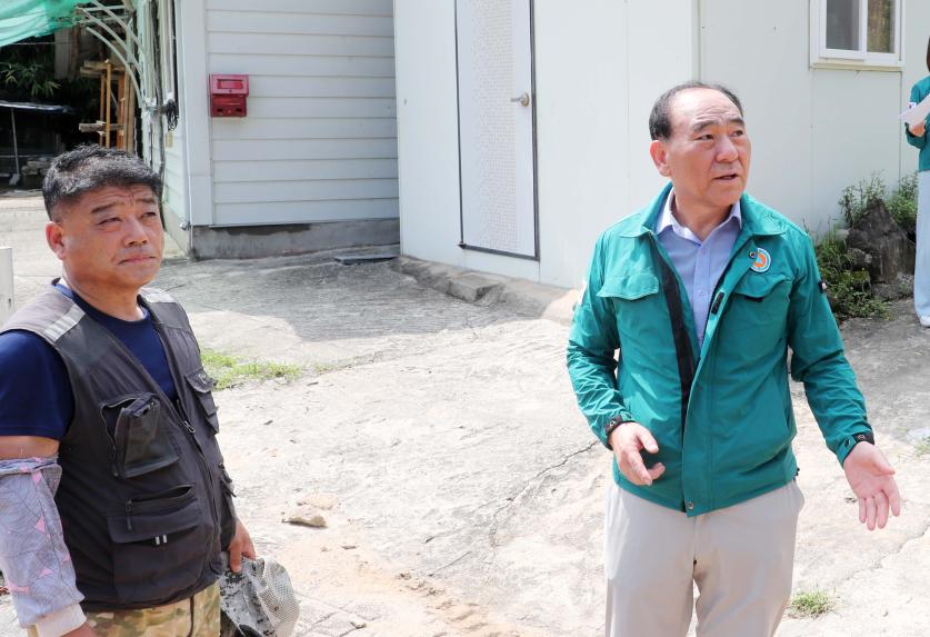 집중호우 수해현장방문 - 10